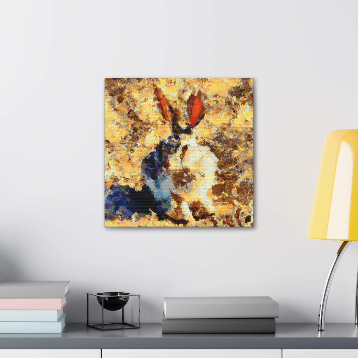 Jackrabbit Impressionism - Canvas