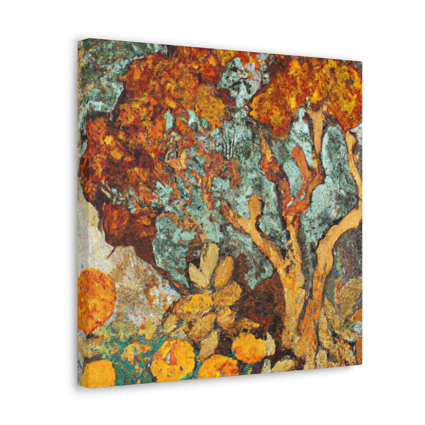 Marigolds in Bloom - Canvas