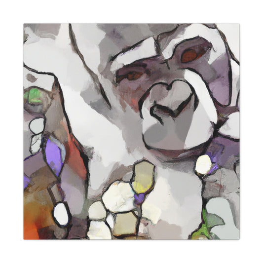 Gorilla in Abstraction - Canvas