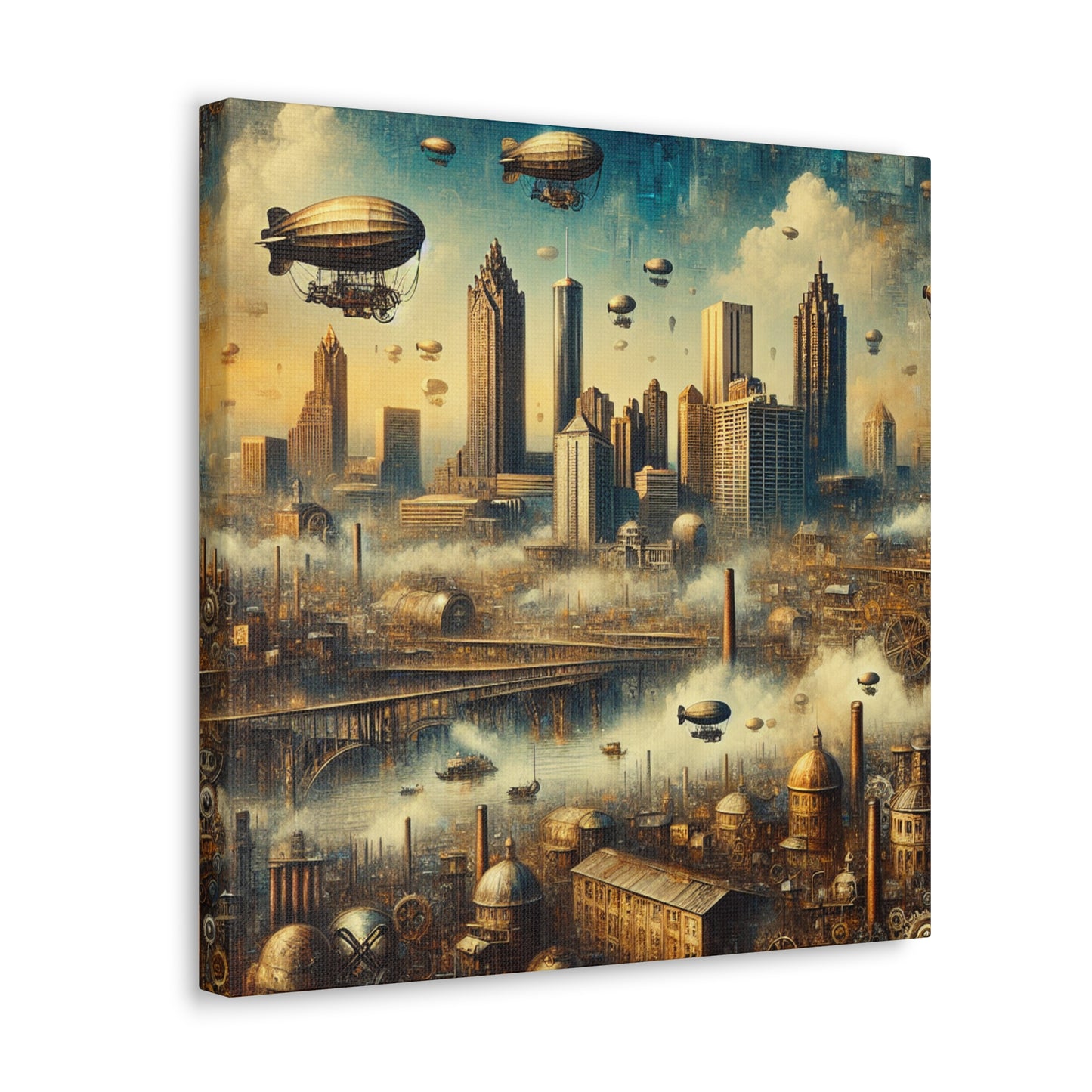 "Steam City Southern Charm" - Canvas