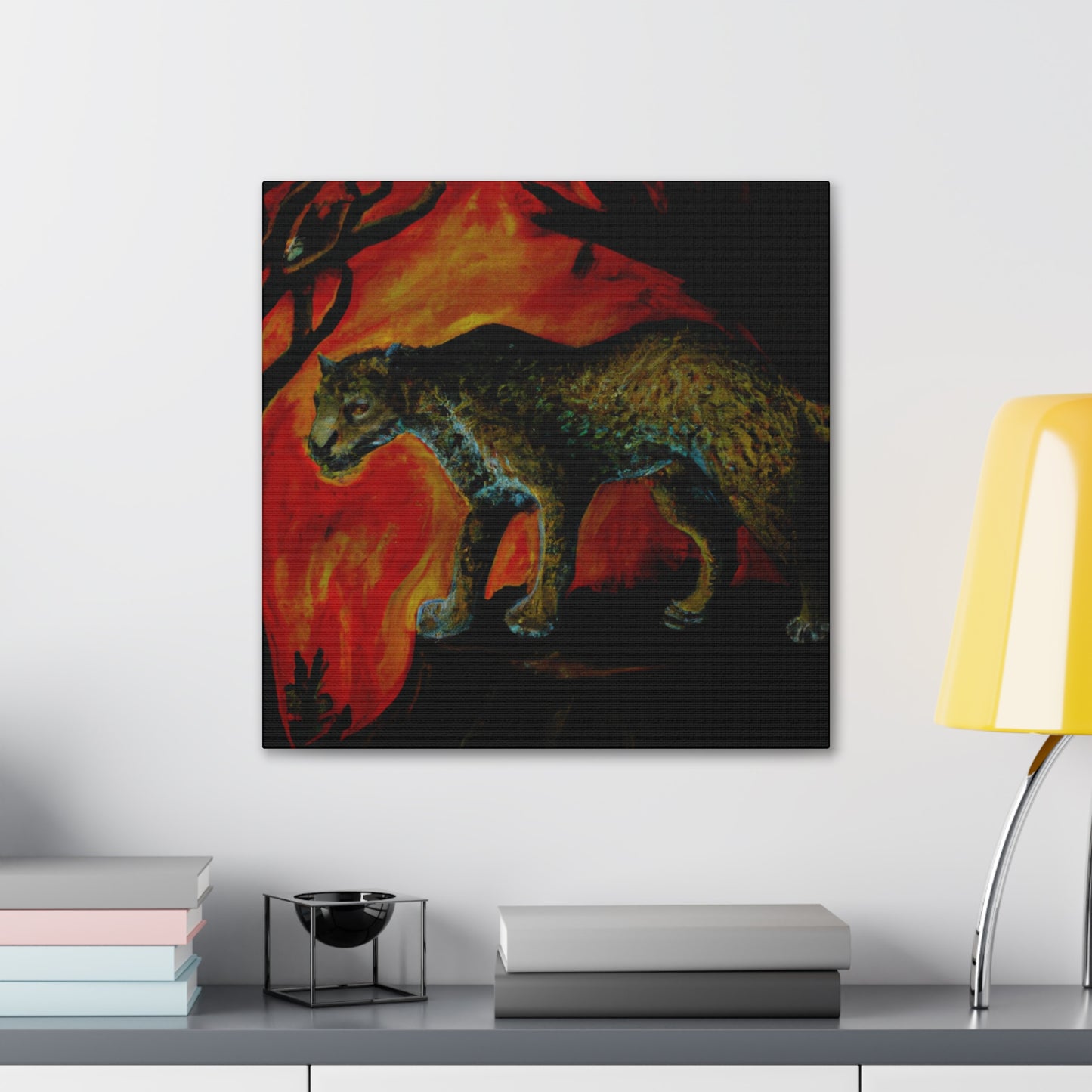 "Leopard in a Dream" - Canvas