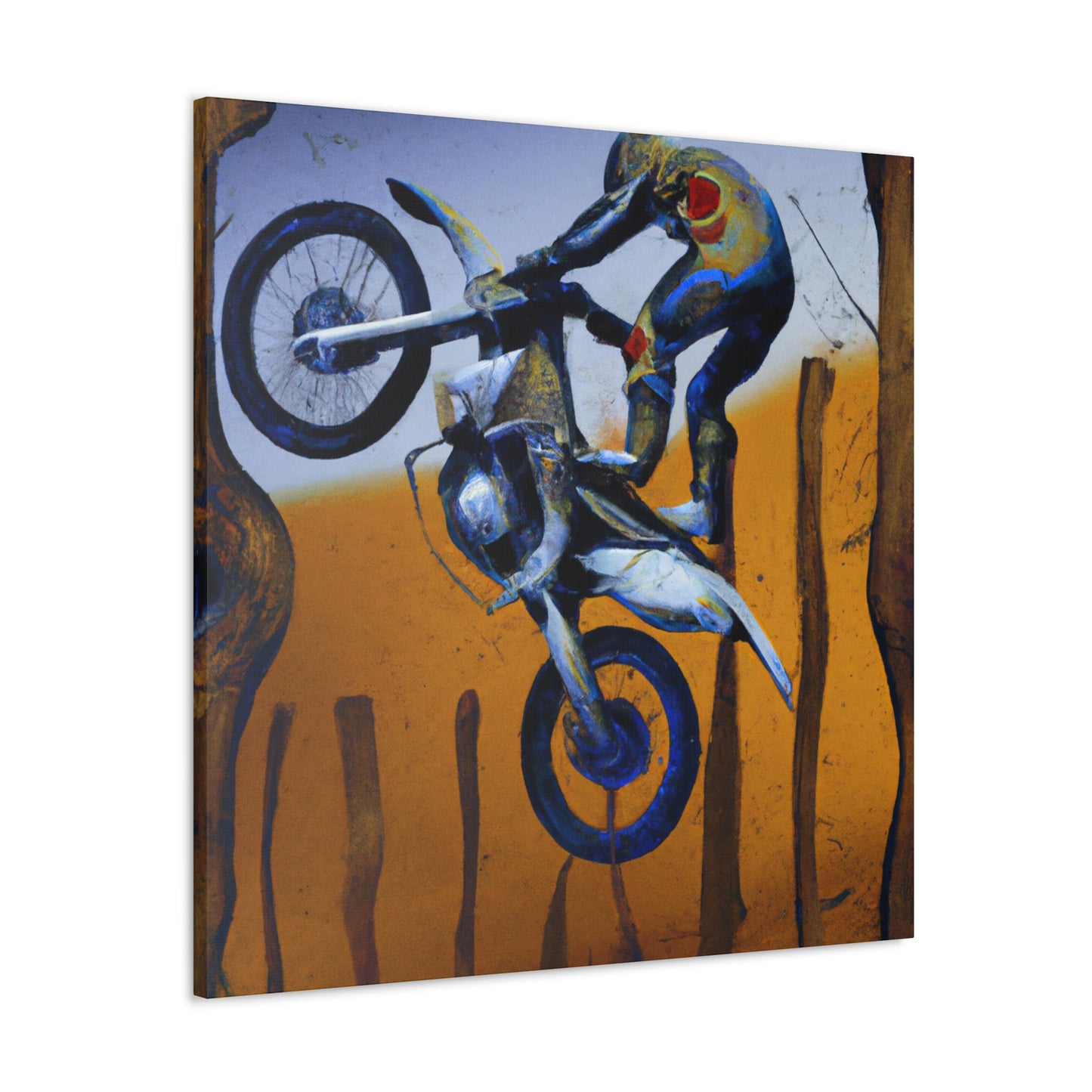 Moto Cross Dreamscape - Canvas