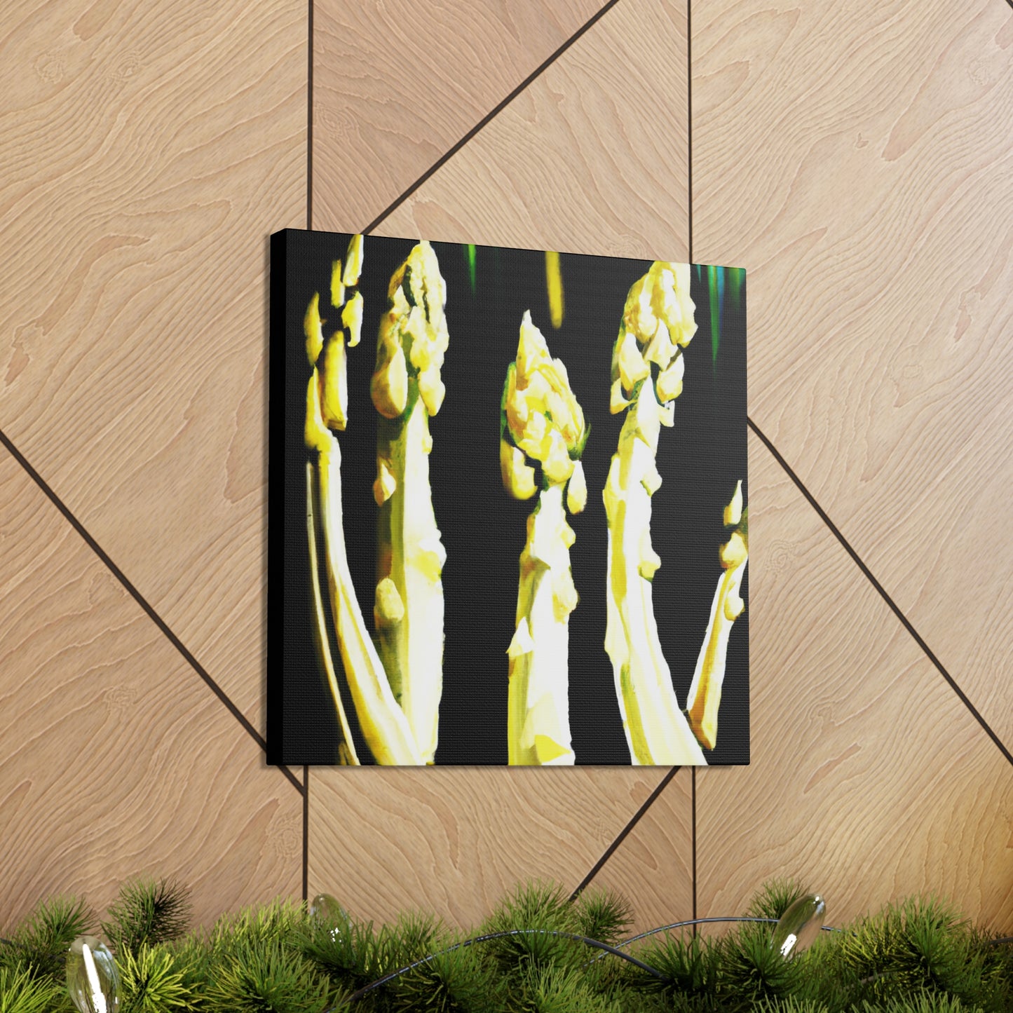 Asparagus in Neoclassicism - Canvas