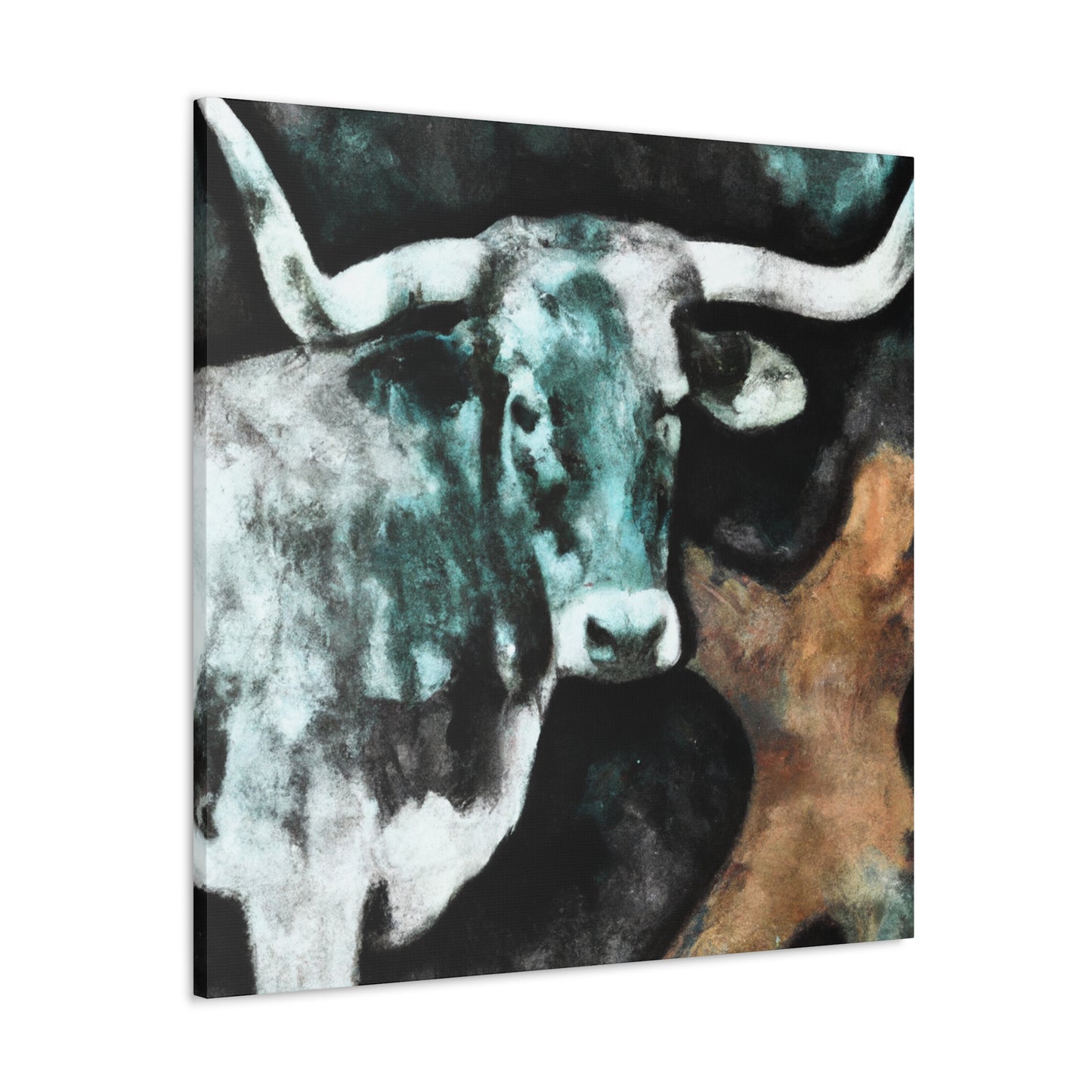 Texas Longhorn Majesty - Canvas