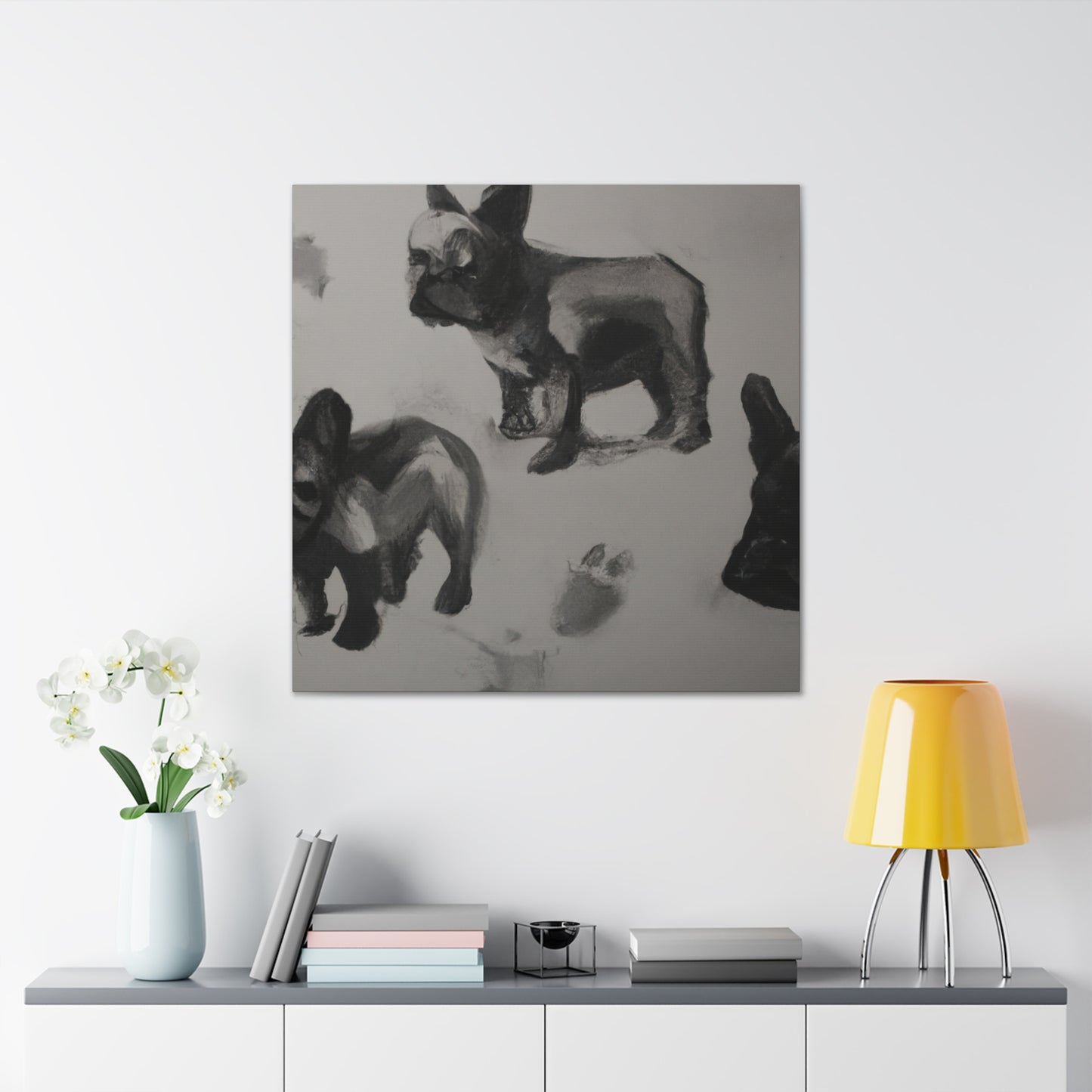 French Bulldog Majesty - Canvas