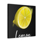 Lemon Zest Radiance - Canvas