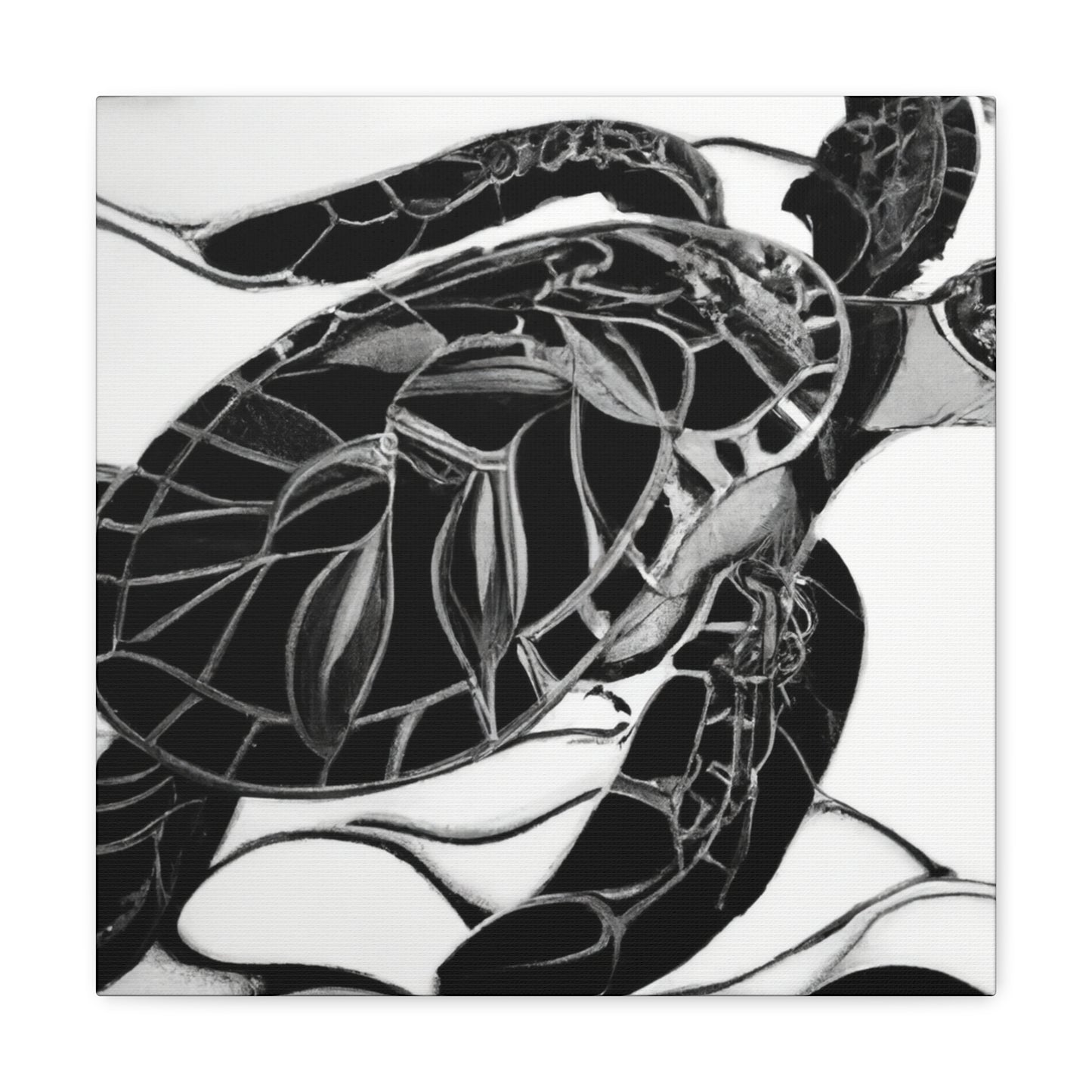 Sea Turtle Dreamscape - Canvas