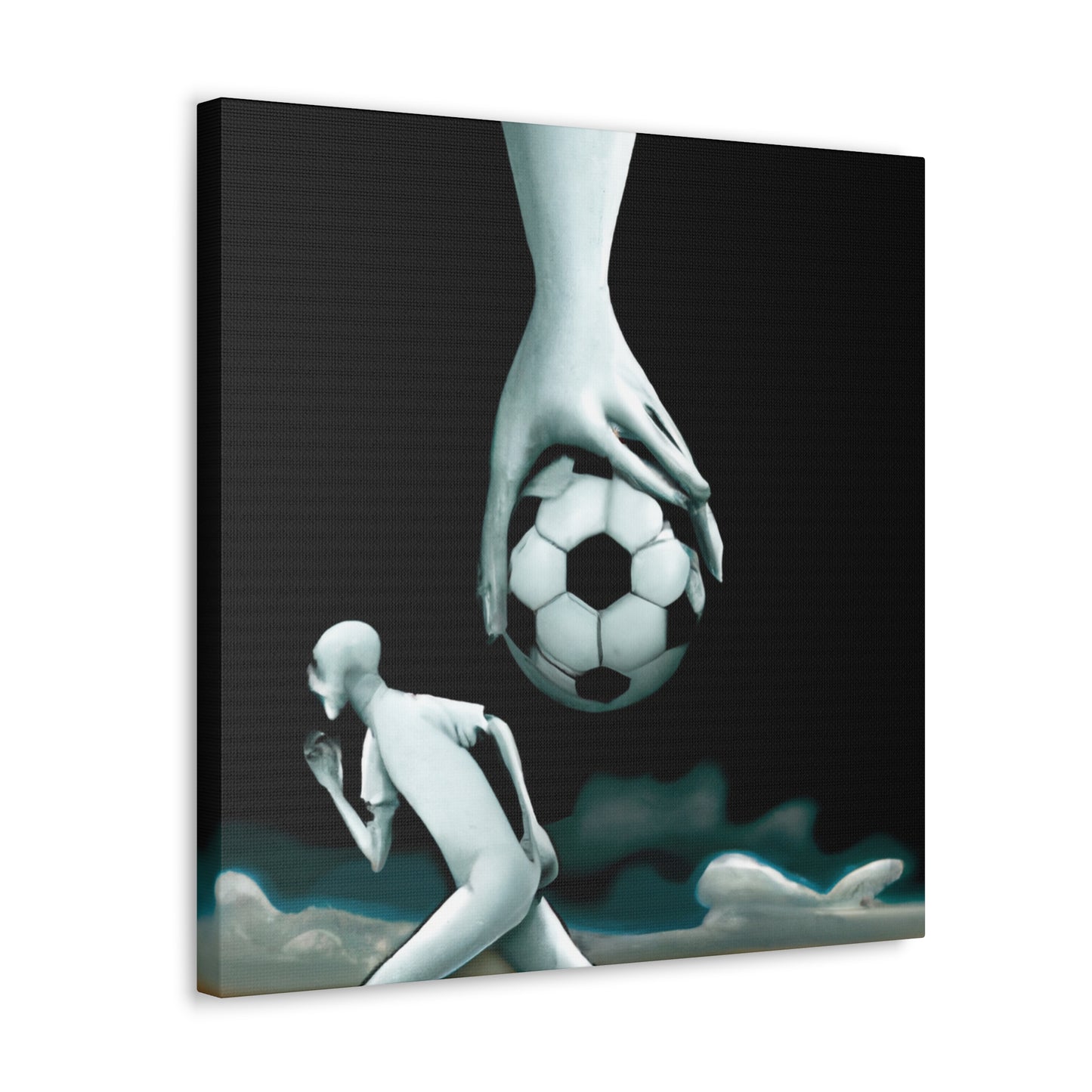 "Soccer: Artistic Expression" - Canvas