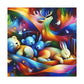 Dreaming Wild Creatures - Canvas