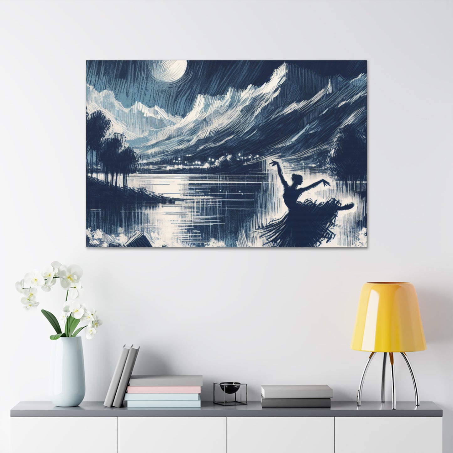 Graceful Rhythm in Nature - Canvas