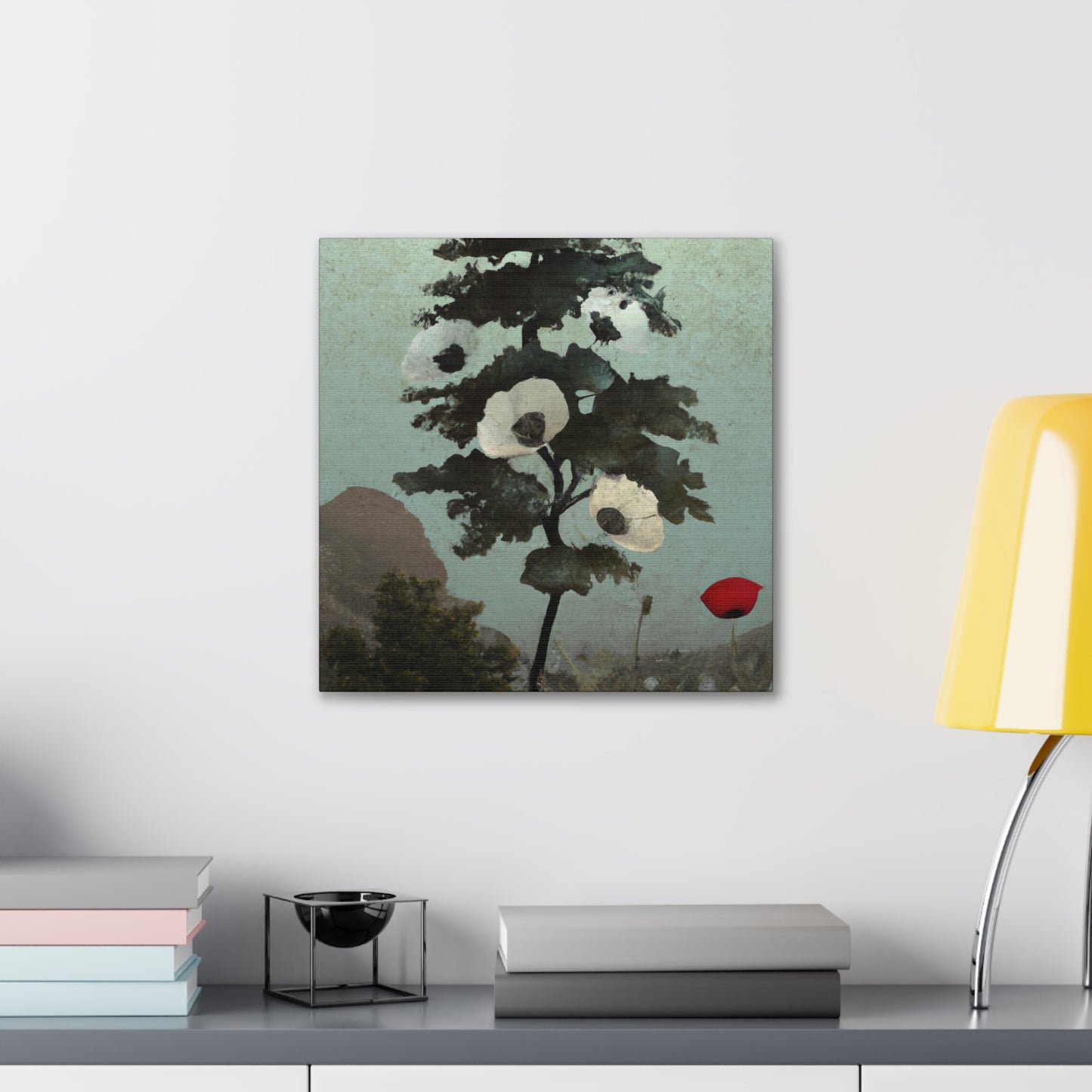 Poppies in Blossoms - Canvas