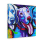 Weimaraner Winter Wonders - Canvas