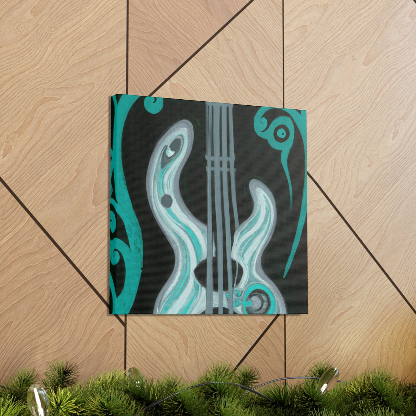 "Bass Guitar Symphony" - Canvas