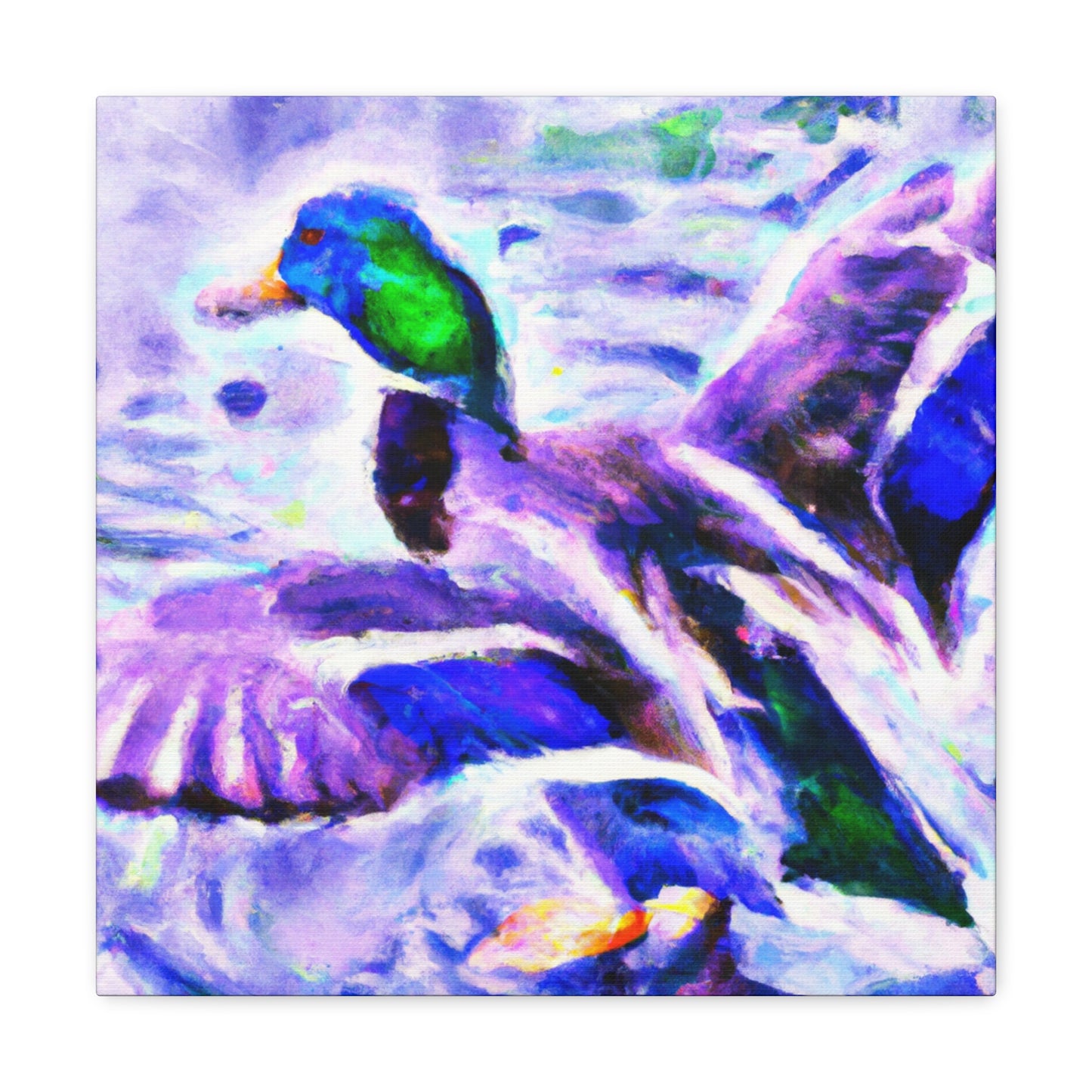 Mallard Migration Portrait - Canvas