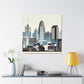 "Serene City: Raleigh Elegance" - Canvas