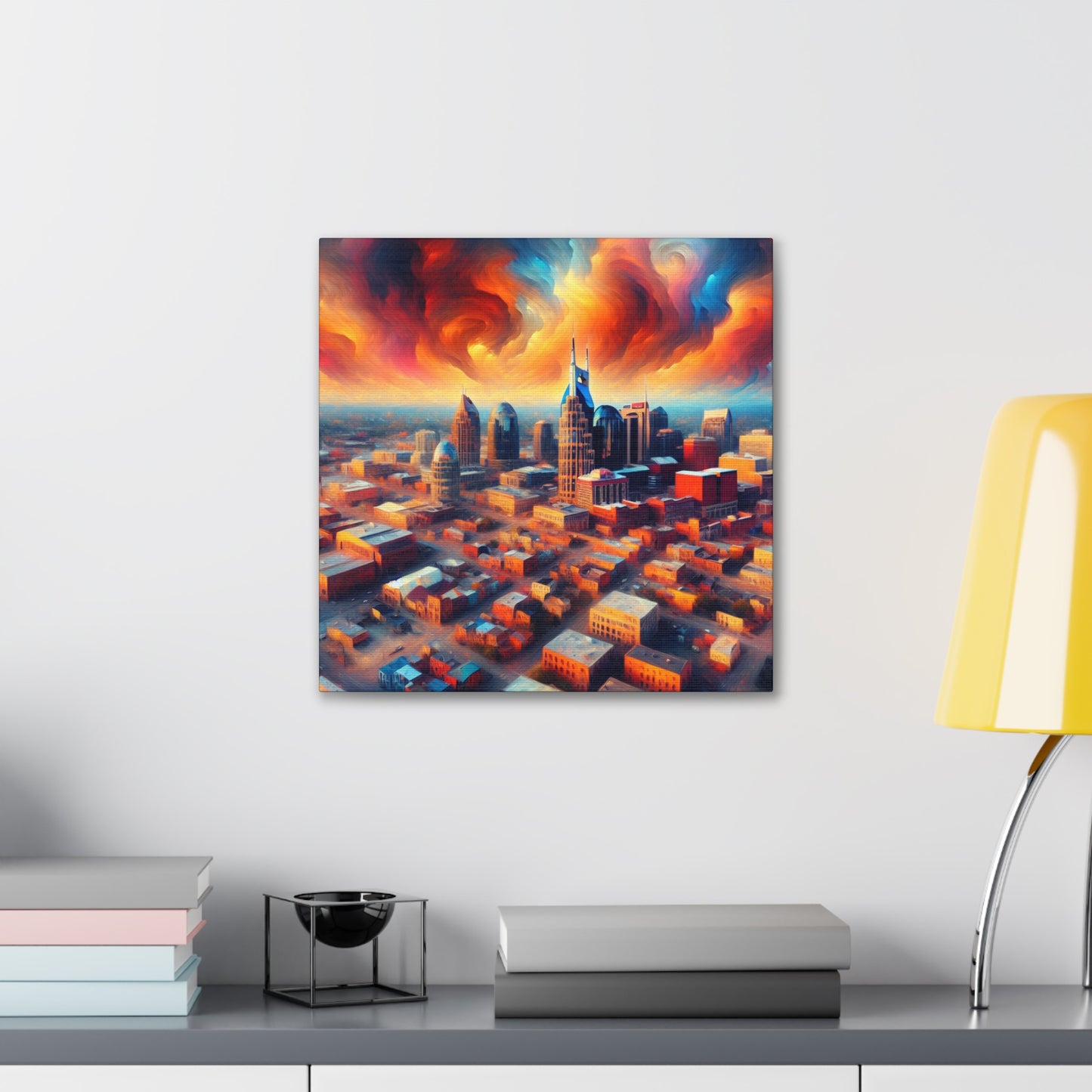 "Nashville's Dreamscape Enigma" - Canvas