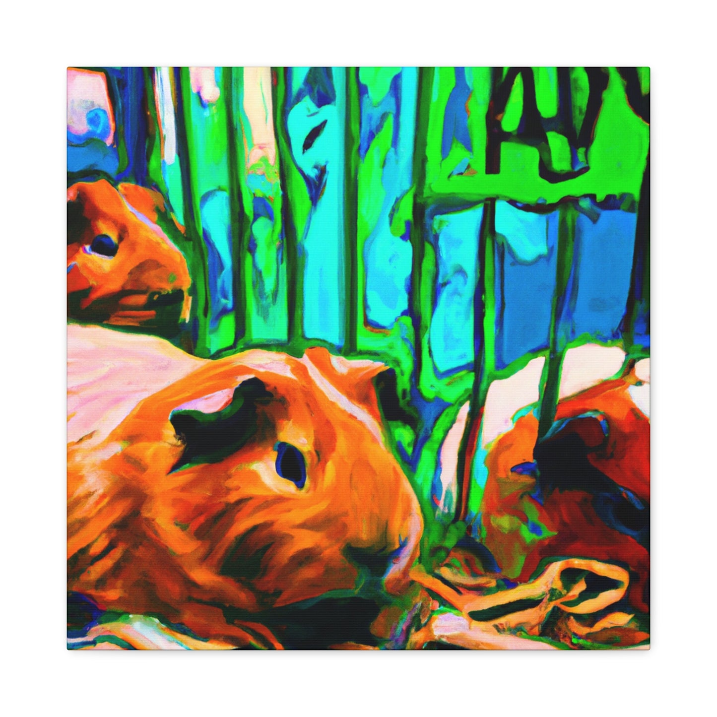 Guinea Pig Wonderland - Canvas