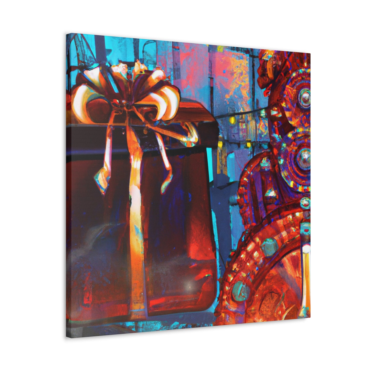 Gifts in Steampunk Style - Canvas