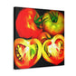 Tomato Temptation Unleashed - Canvas