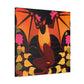 "Indian Flying Fox Flies" - Canvas