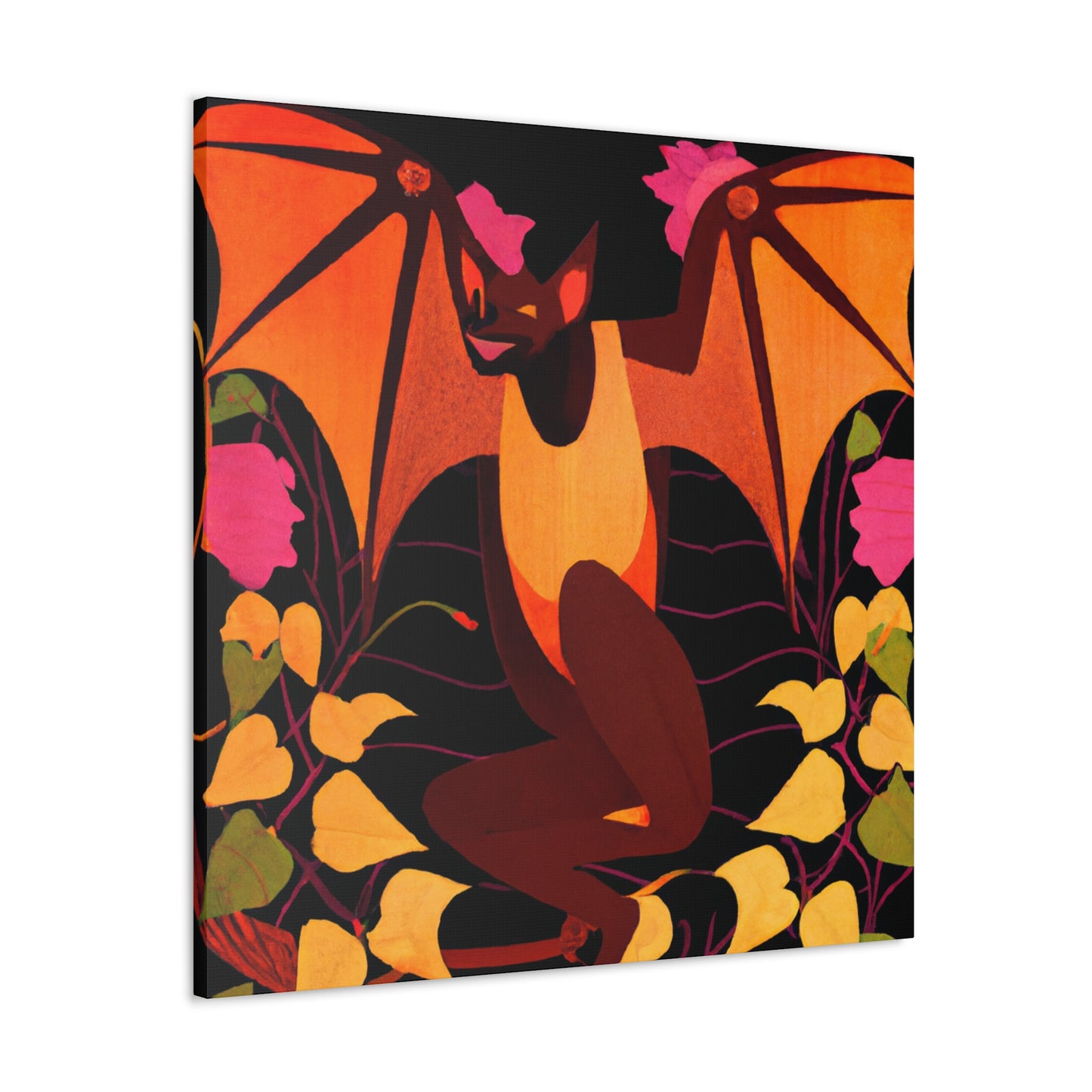 "Indian Flying Fox Flies" - Canvas