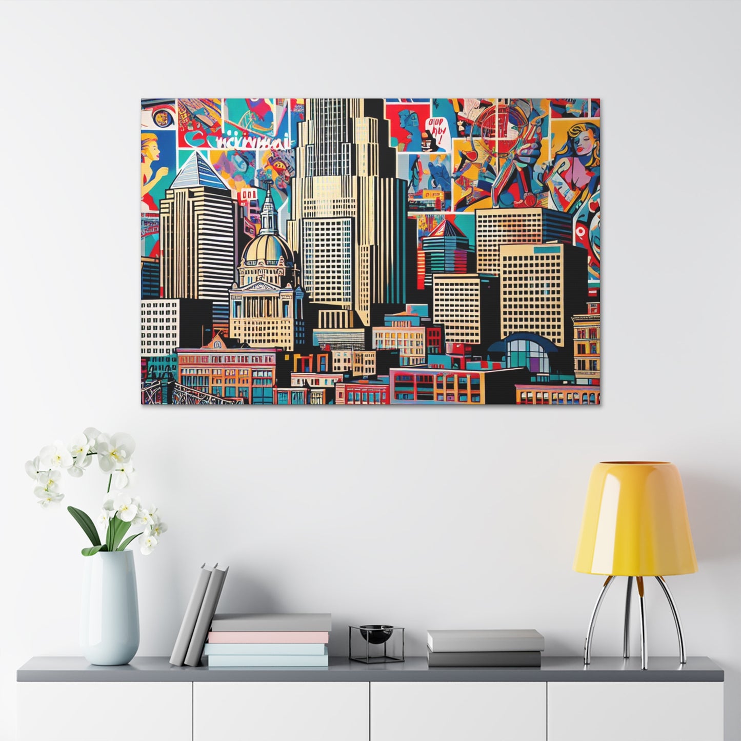 "Glimpses of Cincinnati" - Canvas