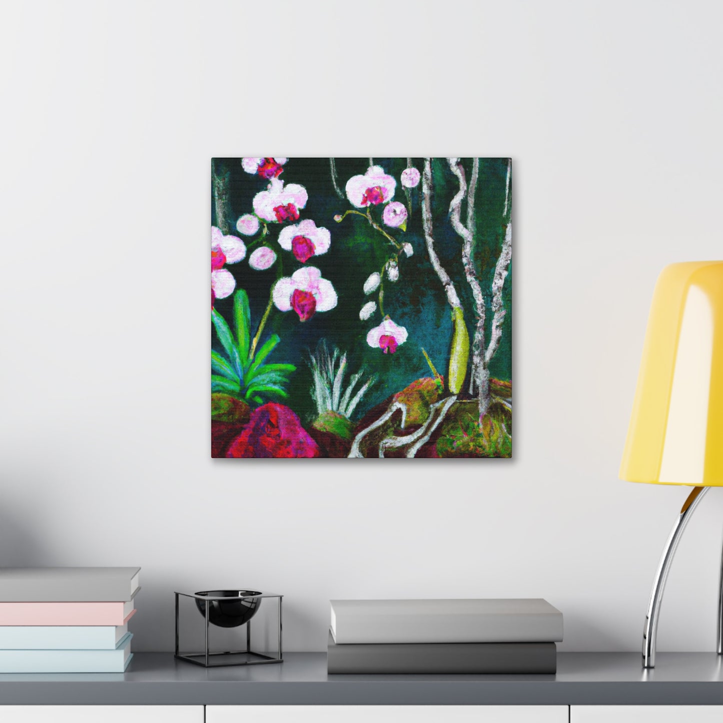 "Orchid's Surreal Dream" - Canvas