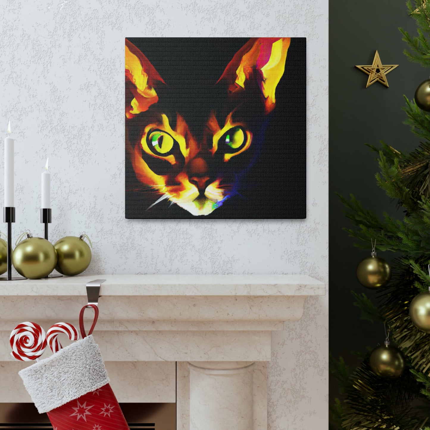 Abyssinian Clarity Beauty - Canvas