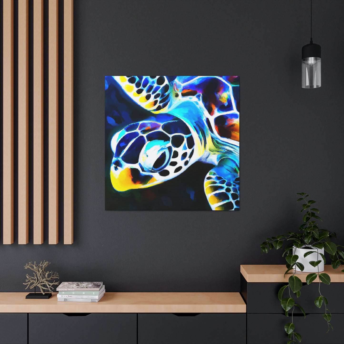 Sea Turtle Dreamscape - Canvas