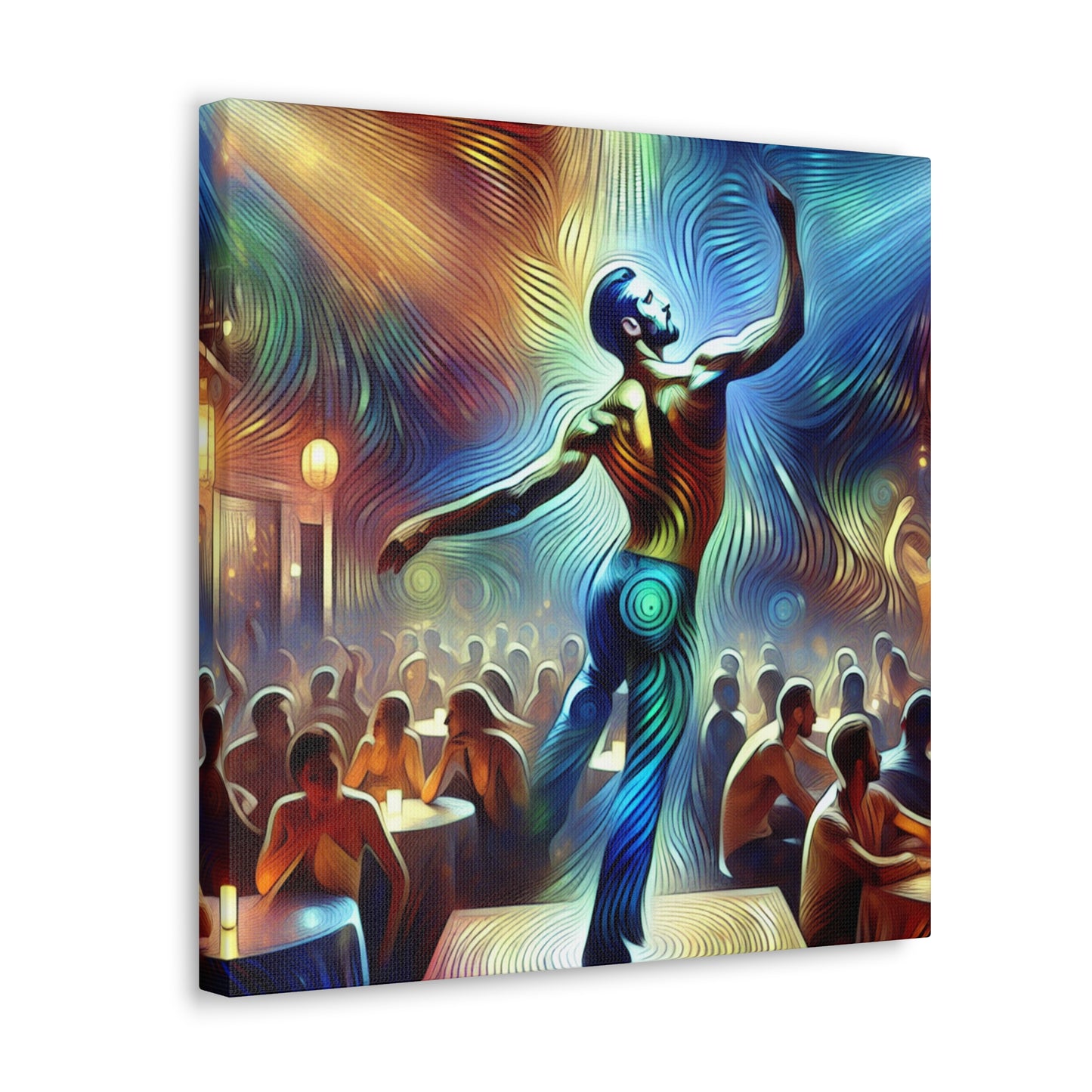 Ethereal Rhythmic Motion - Canvas