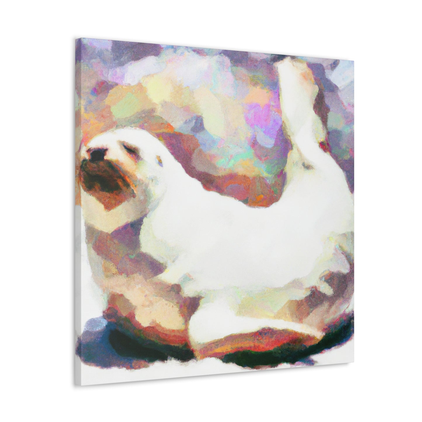 "Harp Seal Expressionism" - Canvas