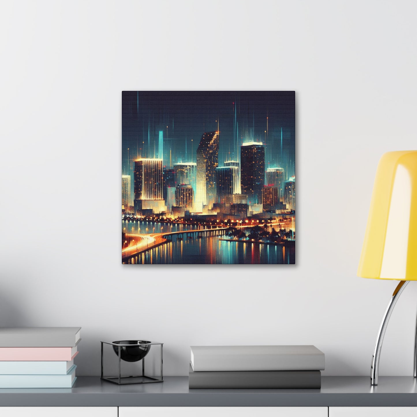 Vibrant Miami Memories - Canvas