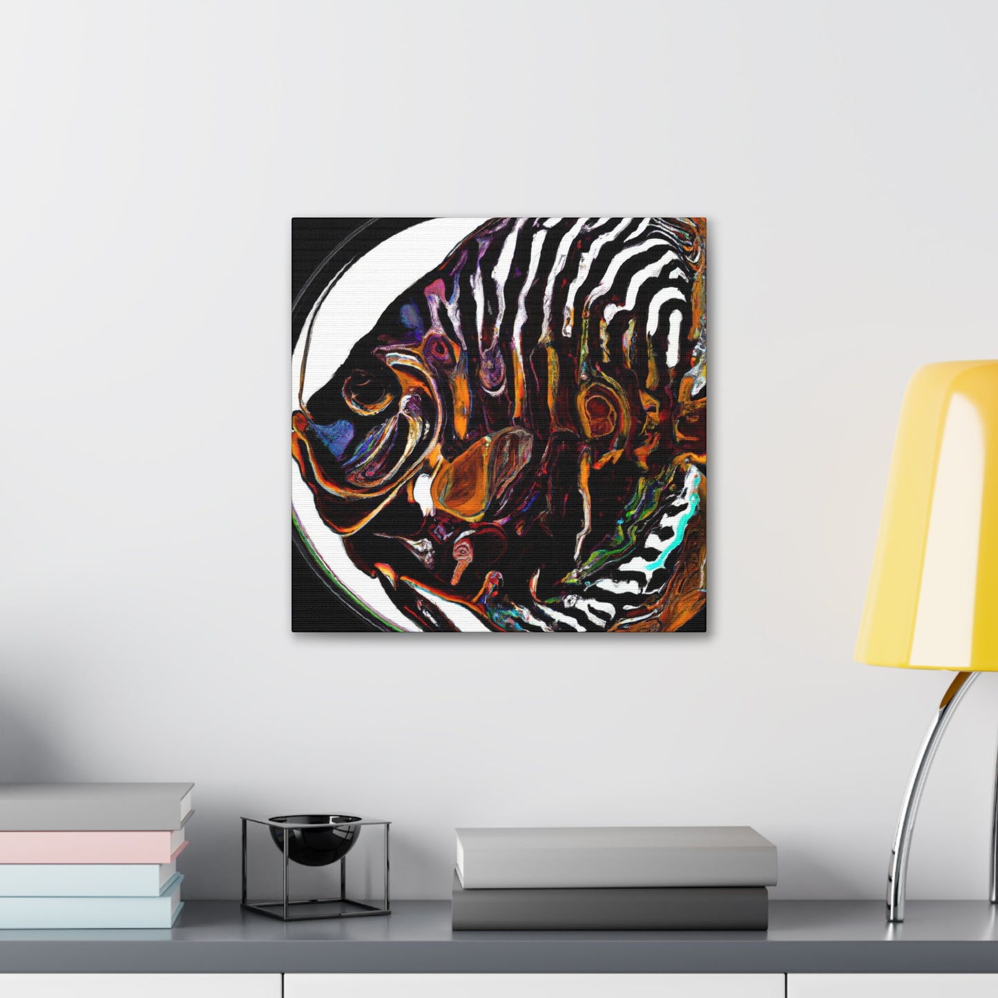 Discus in Dreamsscape - Canvas