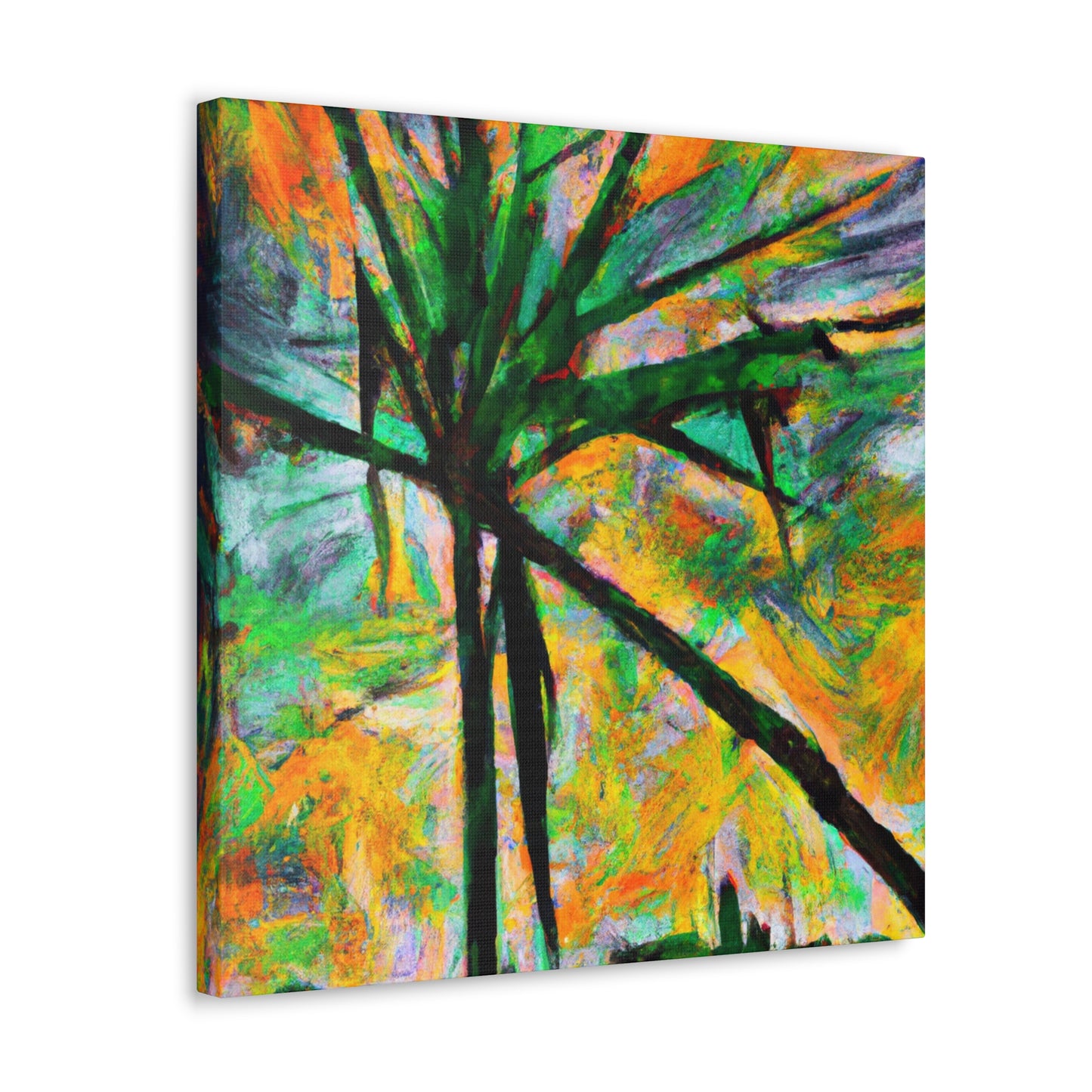 Palm in Abstraction - Canvas