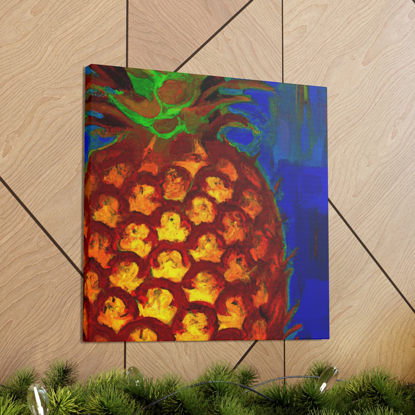 Pineapple Perplexion - Canvas