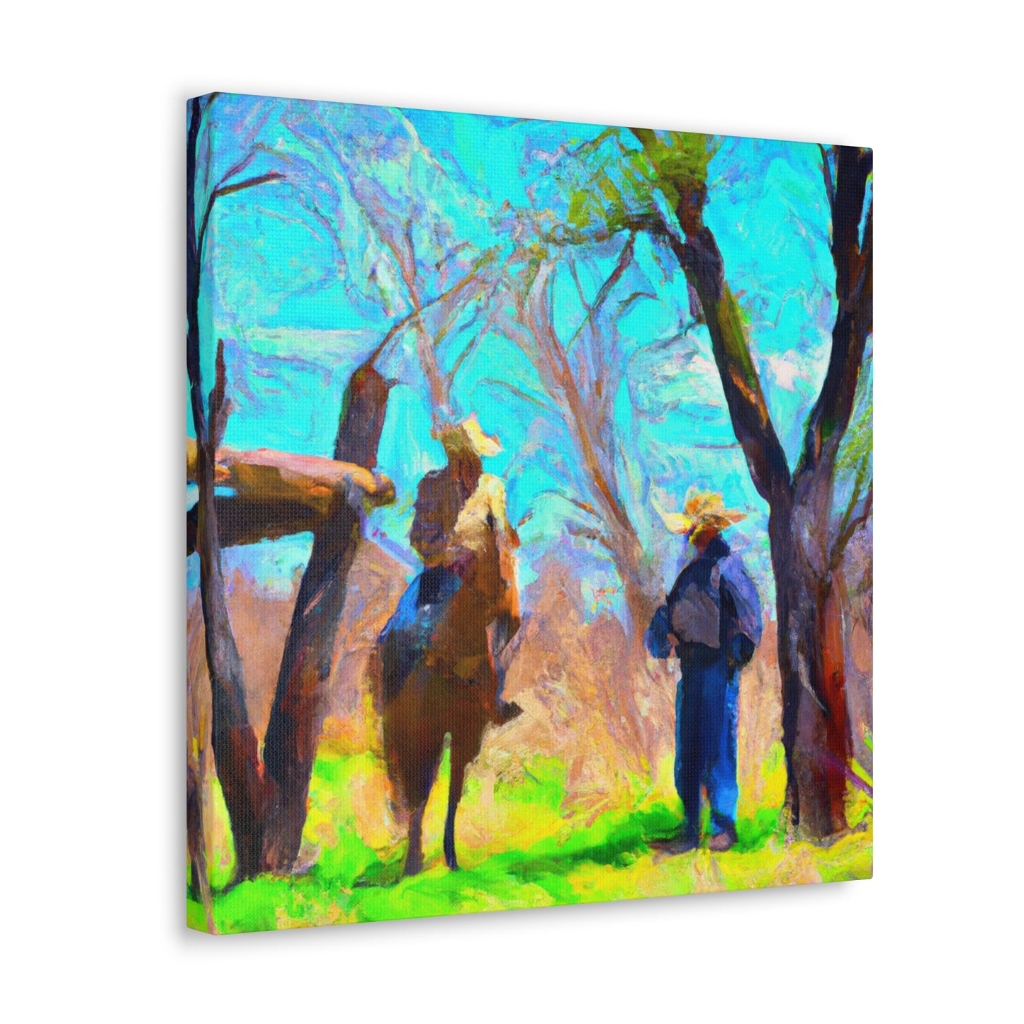 Ponderosa in Impressionism - Canvas