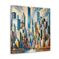 "Urban Vibrancy: Chicago Revived" - Canvas