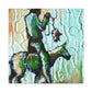 Cowboys on Wild Steeds - Canvas