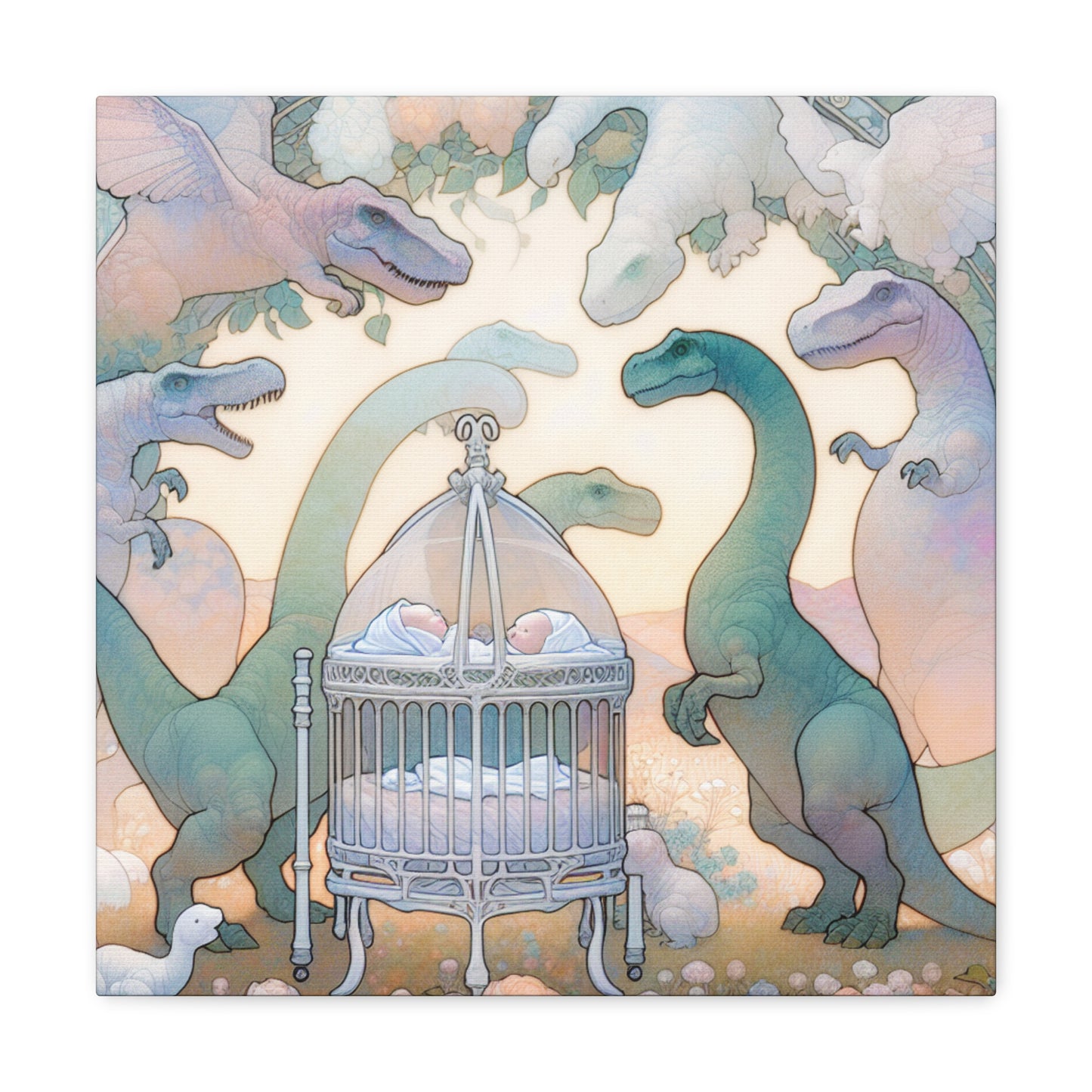 Mesozoic Dreamscapes - Canvas