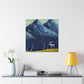 Moose Amidst Impressionism - Canvas