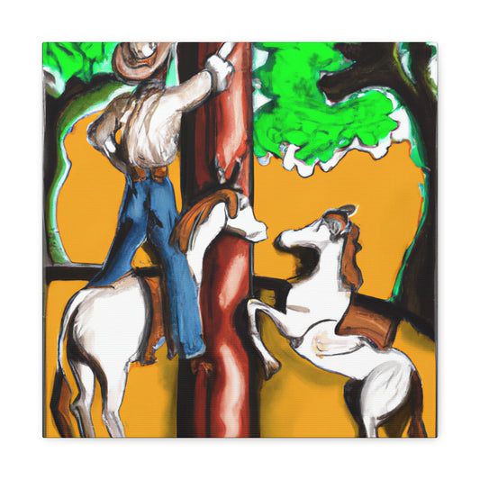 "Hitching Post Revival" - Canvas