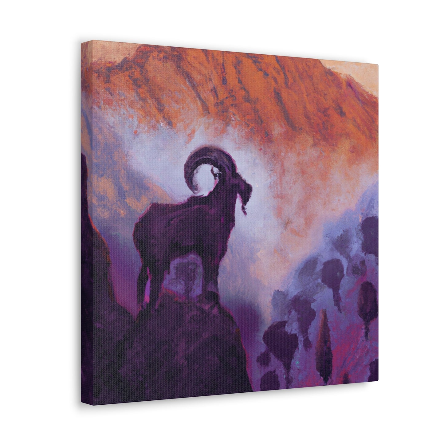 The Bighorn Regard - Canvas