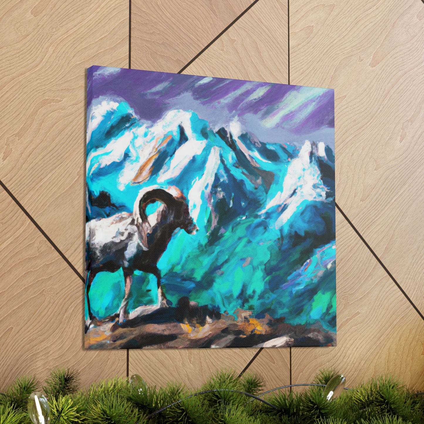 Big Horn Majesty. - Canvas