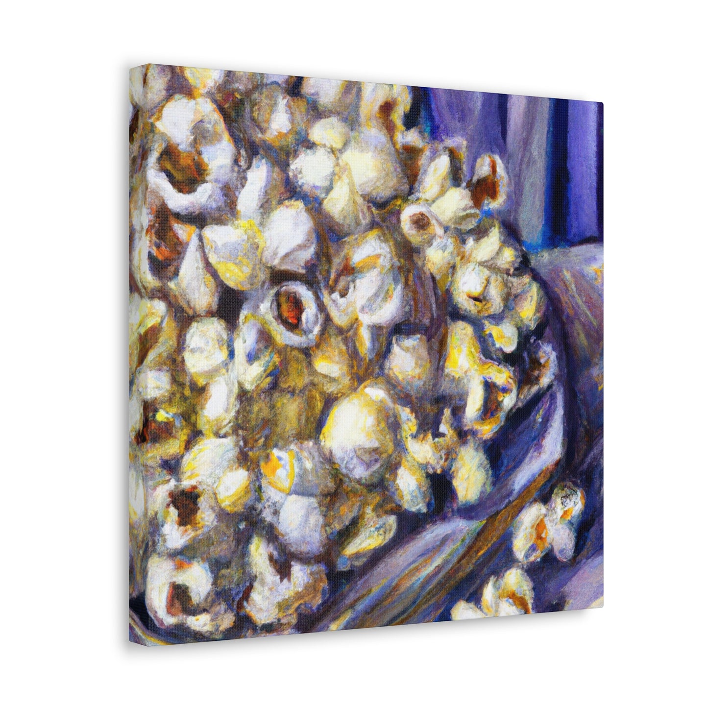 "Popcorn Delight Hyperrealism" - Canvas