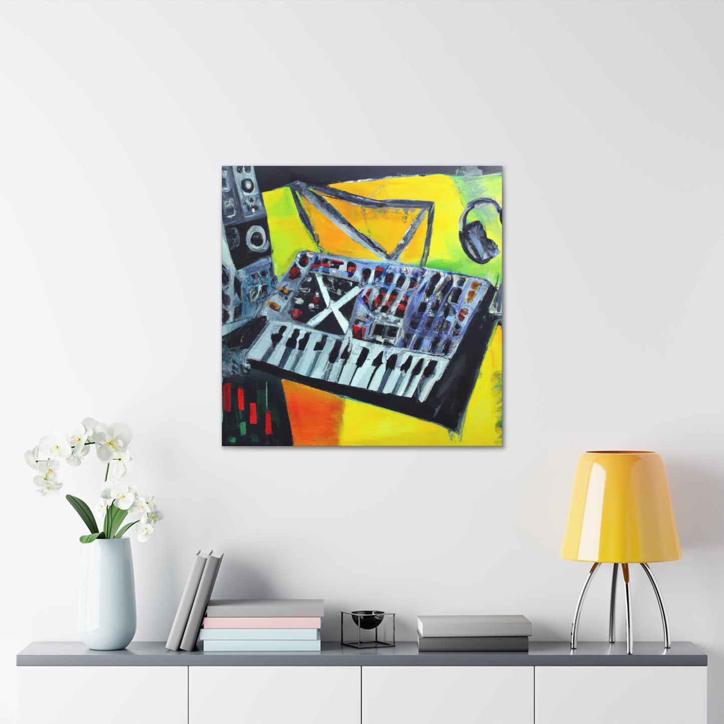 "Mixing Board Illumination" - Canvas