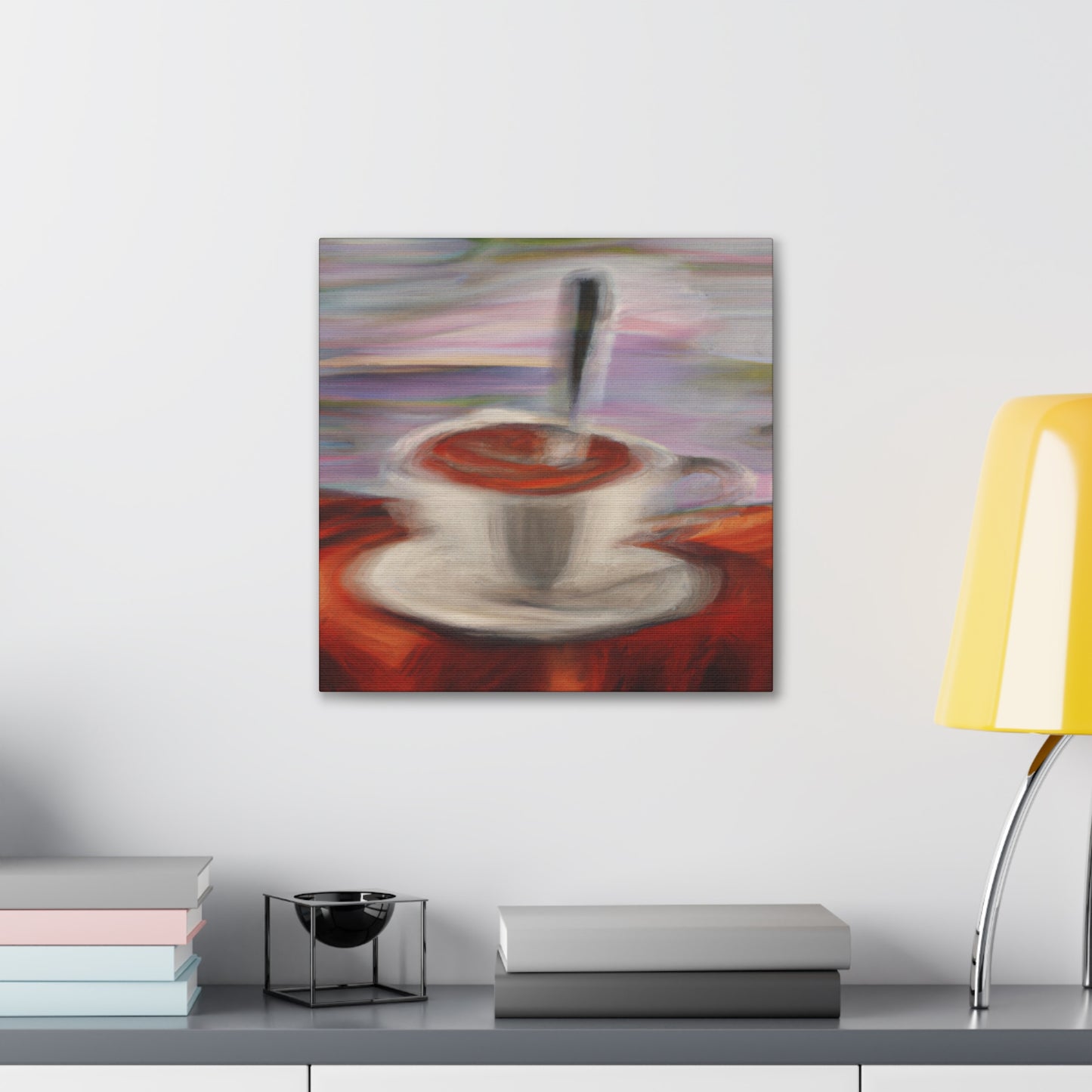 Coffee Cup Awesomeness - Canvas