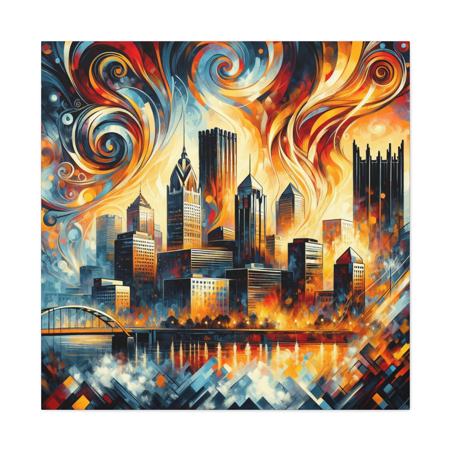 Steel City Symphony Energized - Canvas