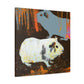 Guinea Pig Expressionism - Canvas