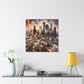 Ethereal Metropolis Awakening - Canvas