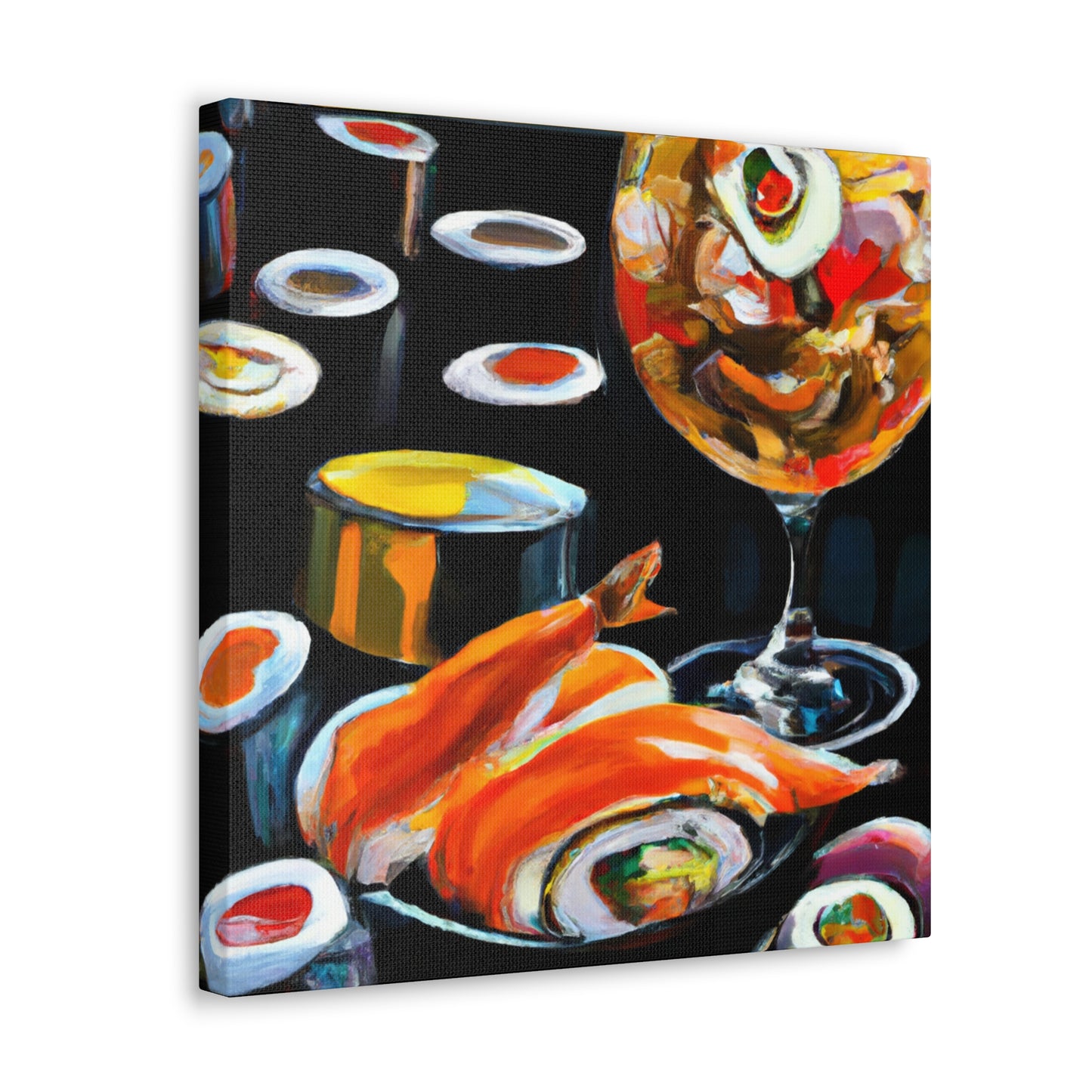 Sushi Through Tradition - Canvas